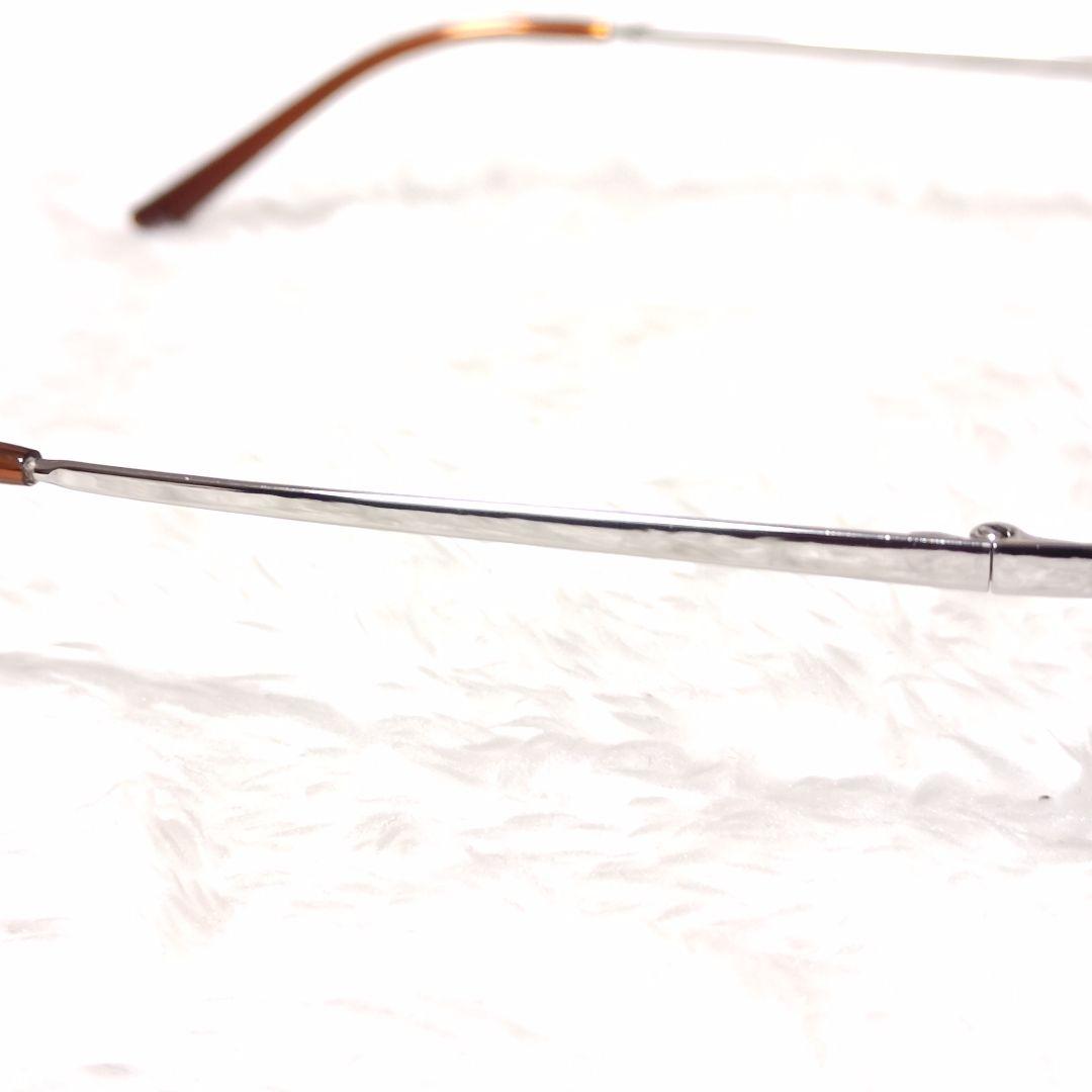 CHANEL リムレス サングラス ココマーク シルバーフレーム