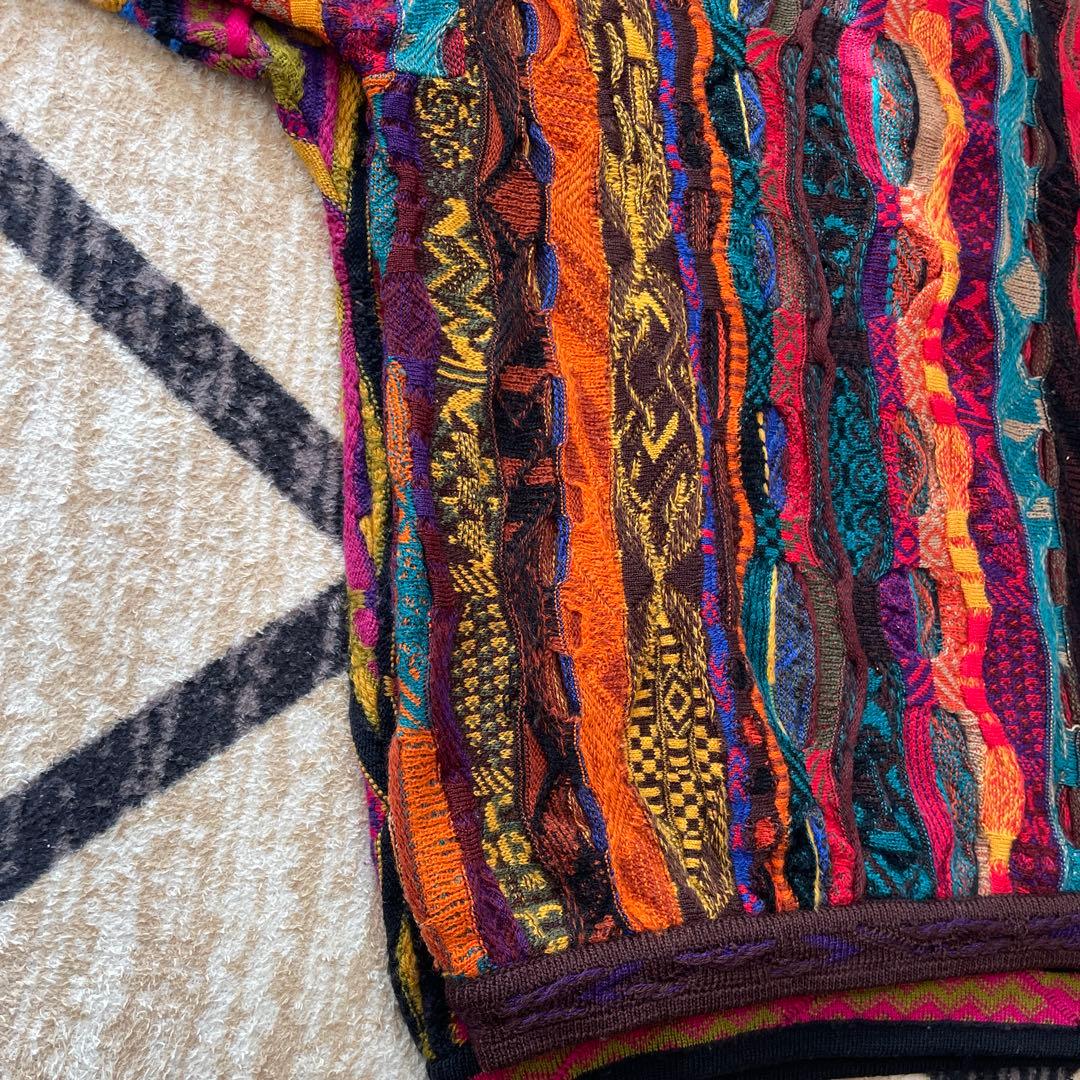 COOGI マルチカラー セーター　Lサイズ