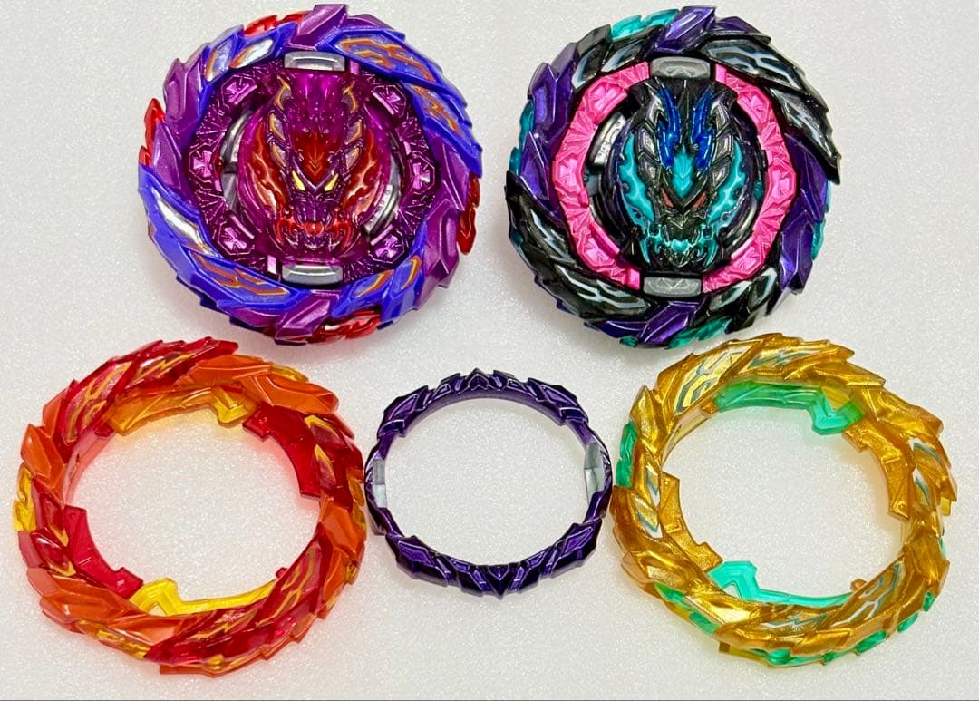 ベイブレードバースト ロアバハムート.Gg.Mm-10 バイオレットver