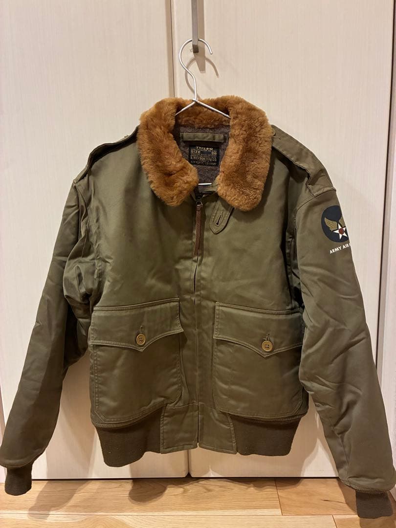 【中古美品】東洋B. RICKSON TYPE B-10ミリタリージャケット36