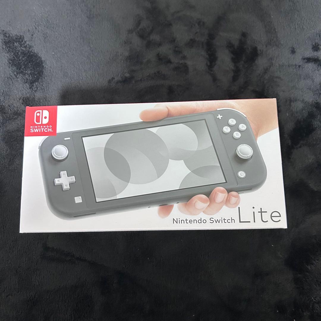 Nintendo Switch Lite グレー　ソフト付き