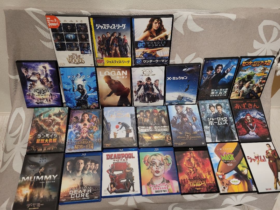 洋画DVDコレクション まとめ売り Blu-ray DVD 混合