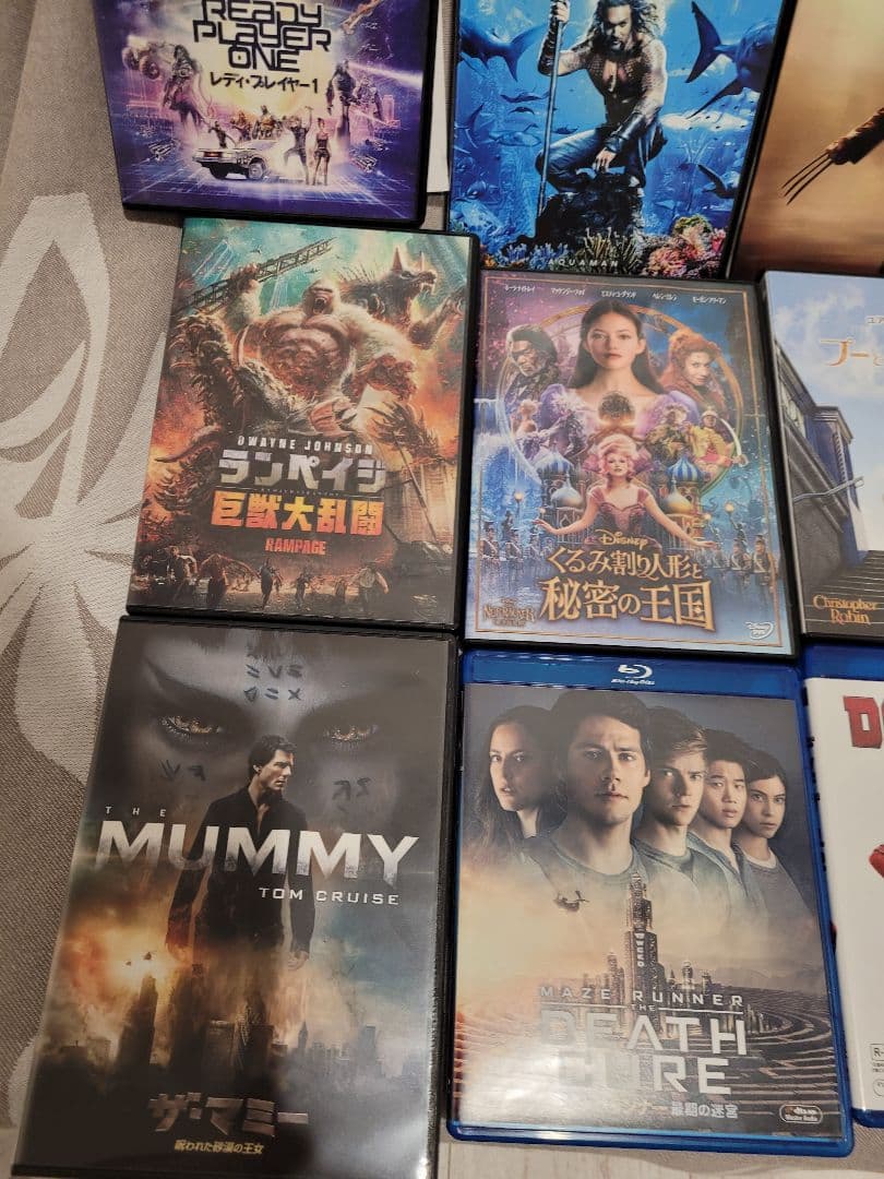 洋画DVDコレクション まとめ売り Blu-ray DVD 混合