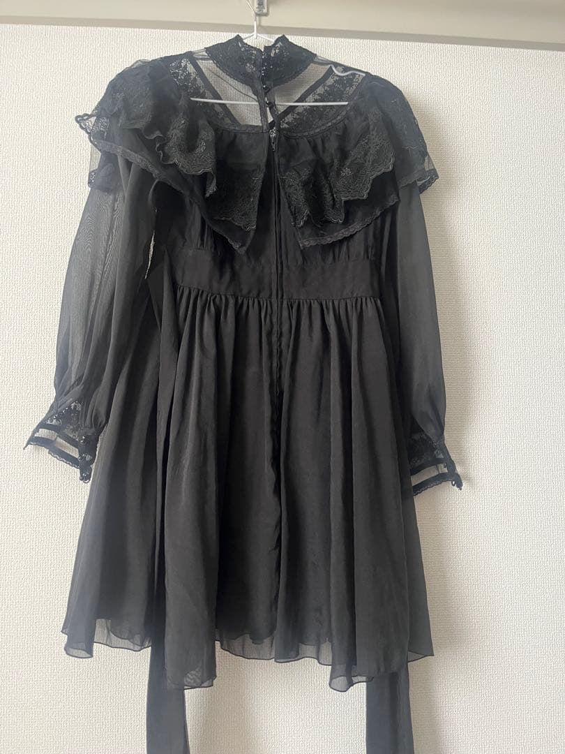 セレスティアゴシックミニドレス　黒