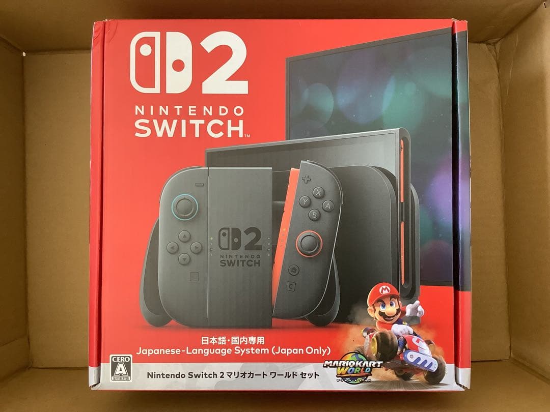 新品未開封 Nintendo Switch2 本体 マリオカートワールドセット