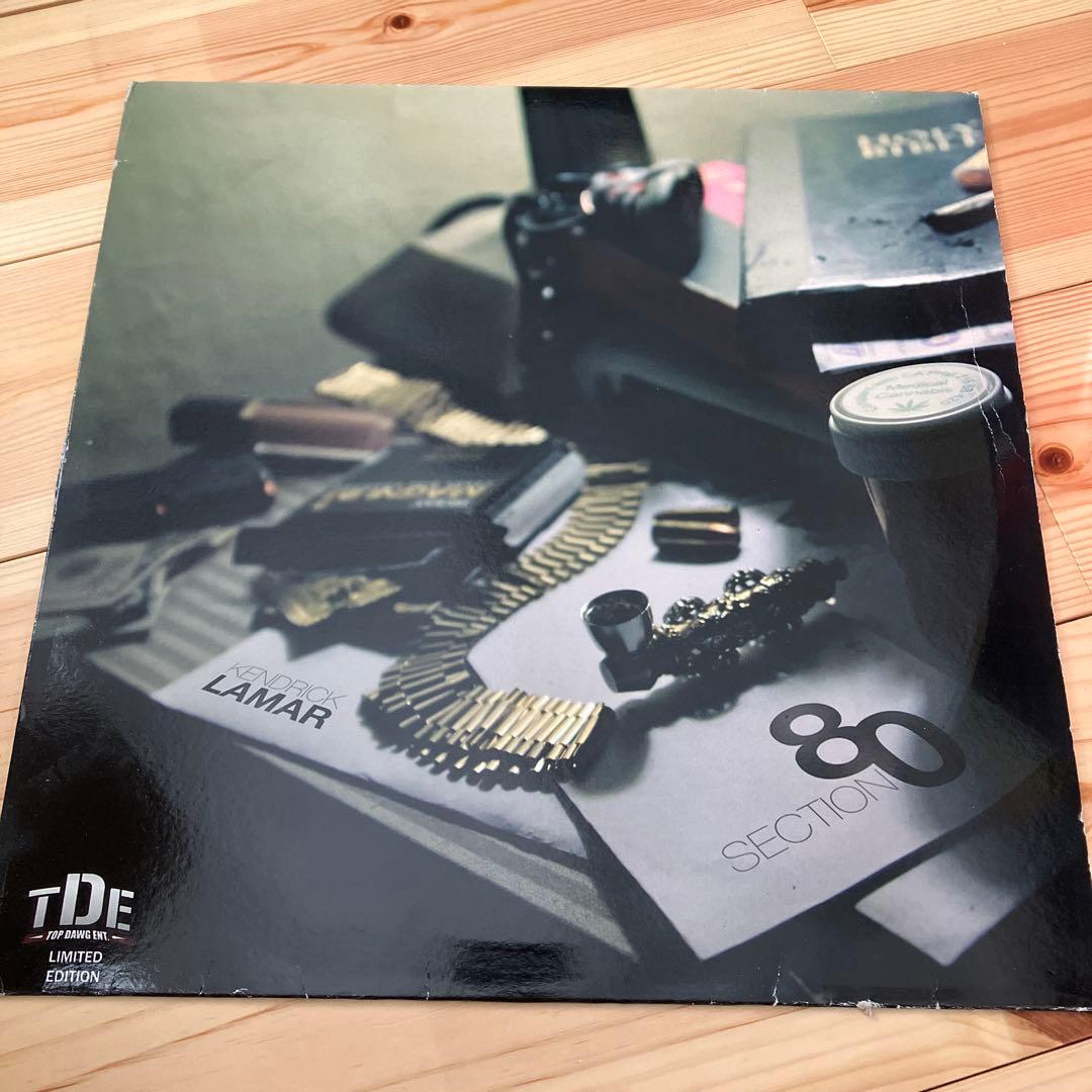 初回プレス黒盤 Kendrick Lamar Section 80 レコード
