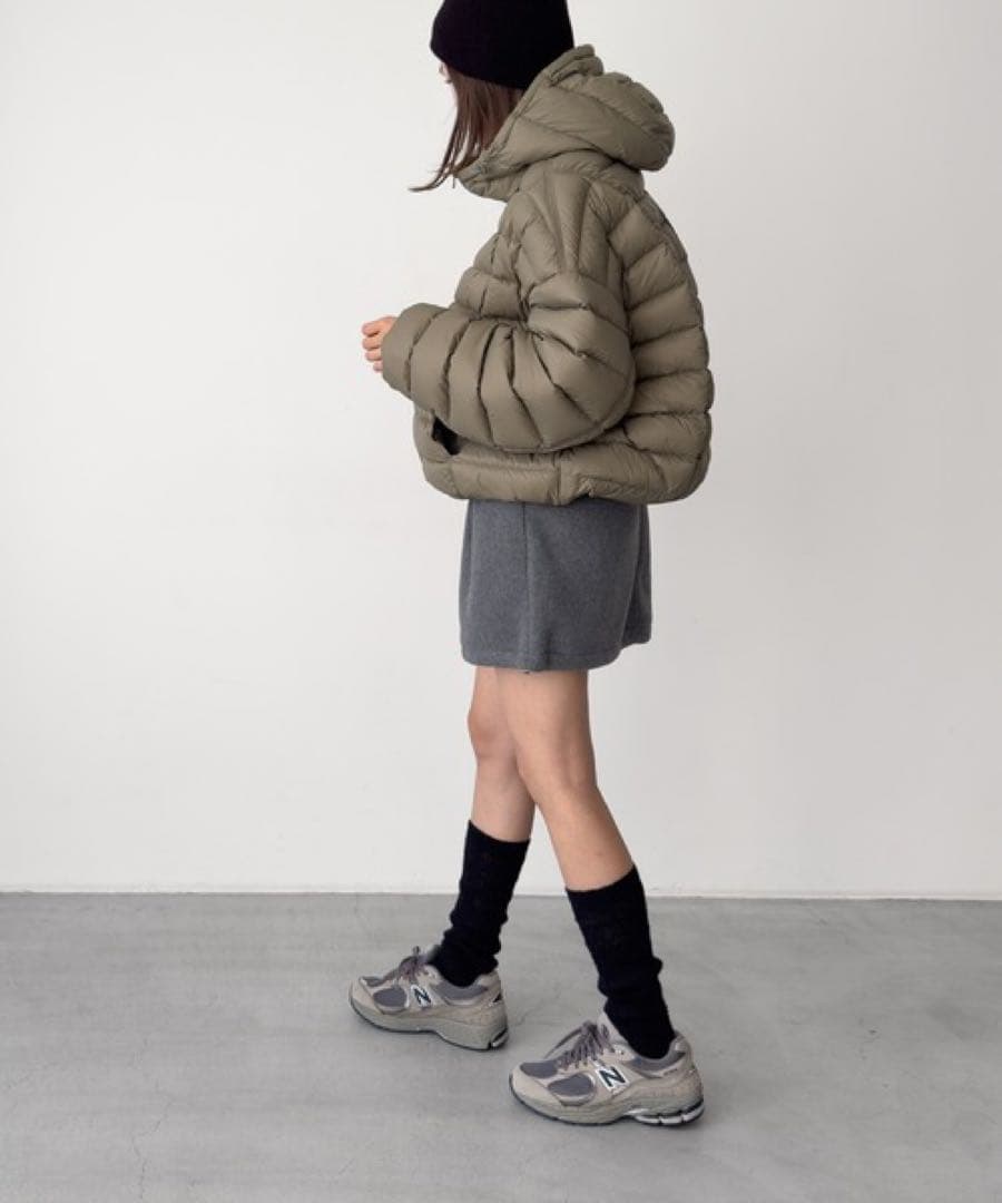 CANAL JEAN☆El marフリースミニスカート/靴下SET 新品✨