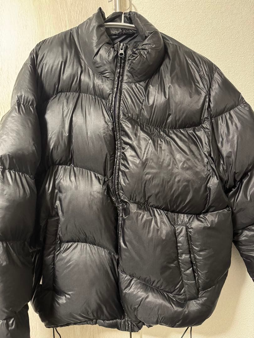 Dime ブラック ダウンジャケット