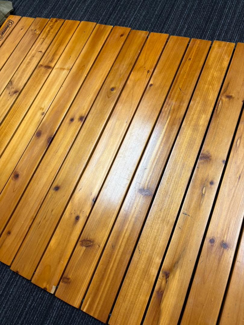 【アルペンアウトドアーズ限定】コールマン ウッドロールテーブル110