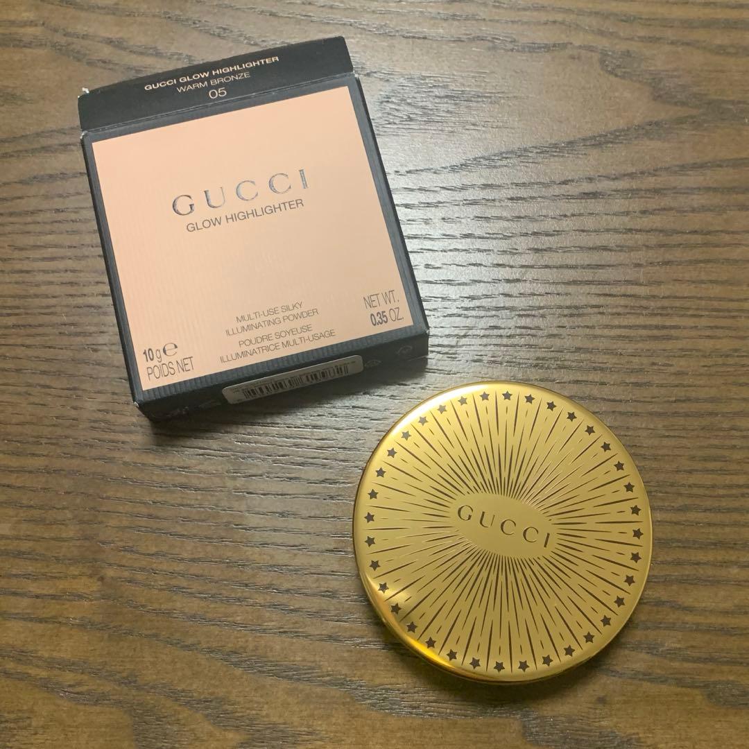 【新品未使用】GUCCI グロウハイライター ウォームブロンズ