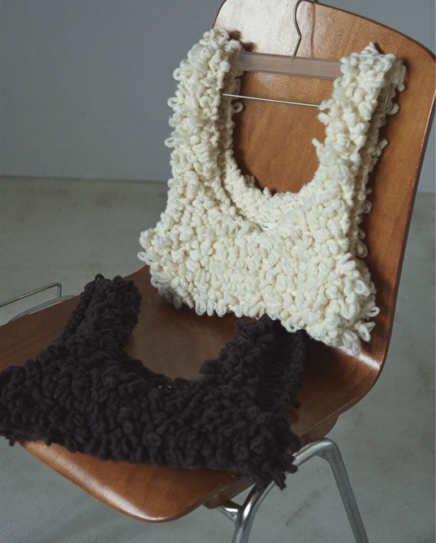 anuke アンヌーク Loop Knit Vest