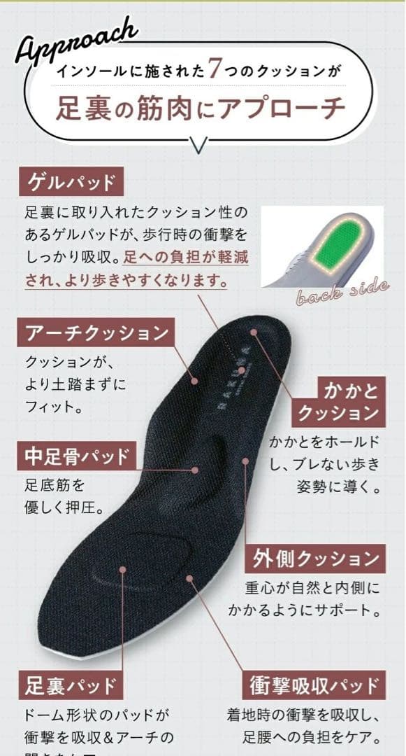 新品 RAKUNA 整体サイドゴアブーツ M ショートブーツ 外反母趾 黒