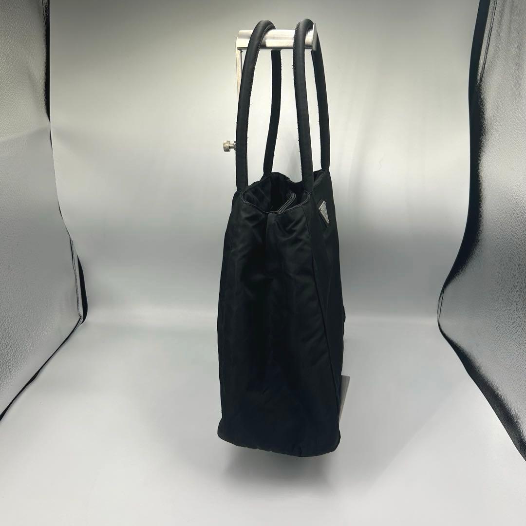 人気❣️PRADA プラダ ナイロン ハンドバッグ 三角ロゴ テスート　ブラック