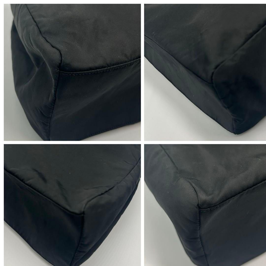 人気❣️PRADA プラダ ナイロン ハンドバッグ 三角ロゴ テスート　ブラック