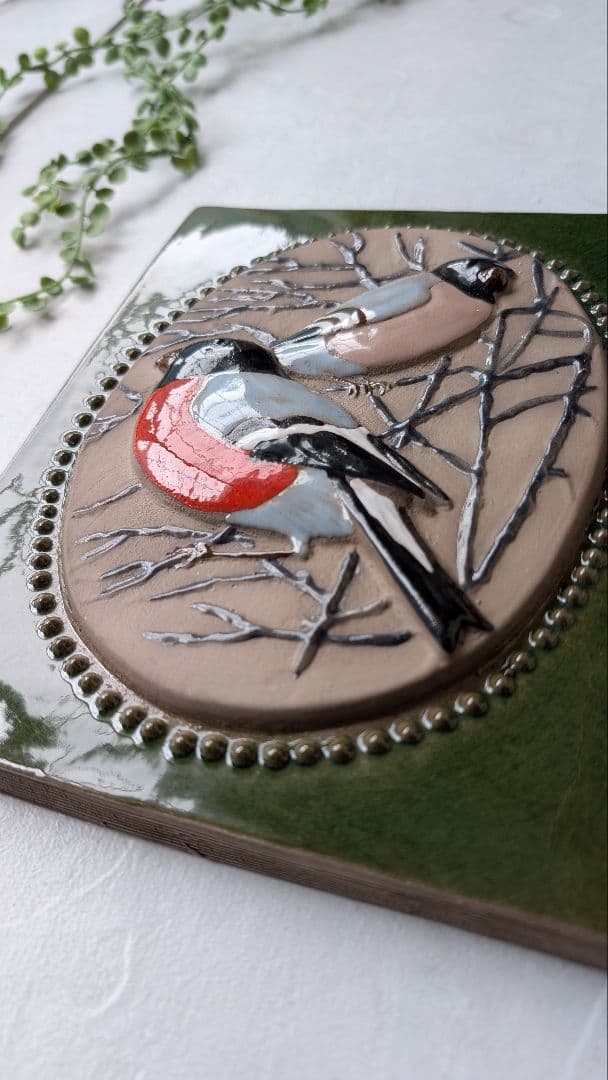 JIE Gantofta ジイガントフタ　陶板　鳥 北欧ヴィンテージ