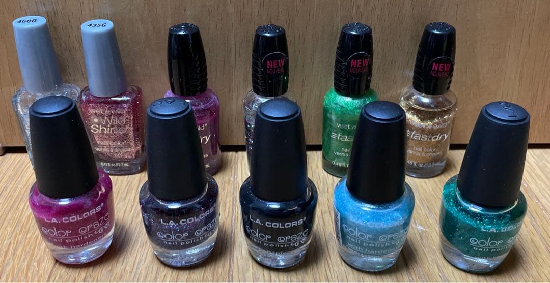 未使用品　マニキュア　11本