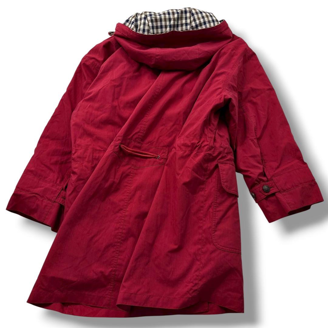 美品】アクアスキュータム　ダウン　ライナー　ハウスチェック　モッズコート　XL