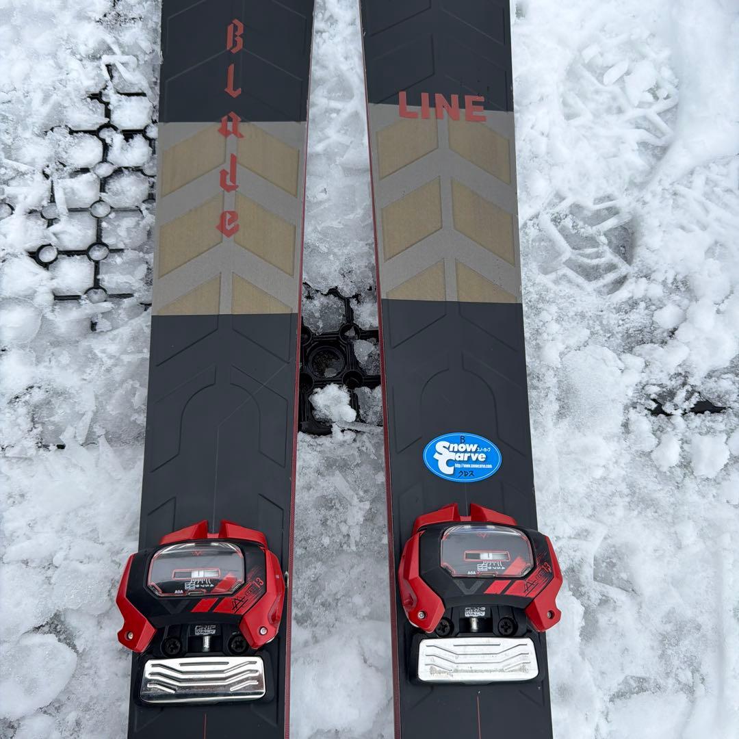LINE BLADE スキー 181cm メンテナンス済み