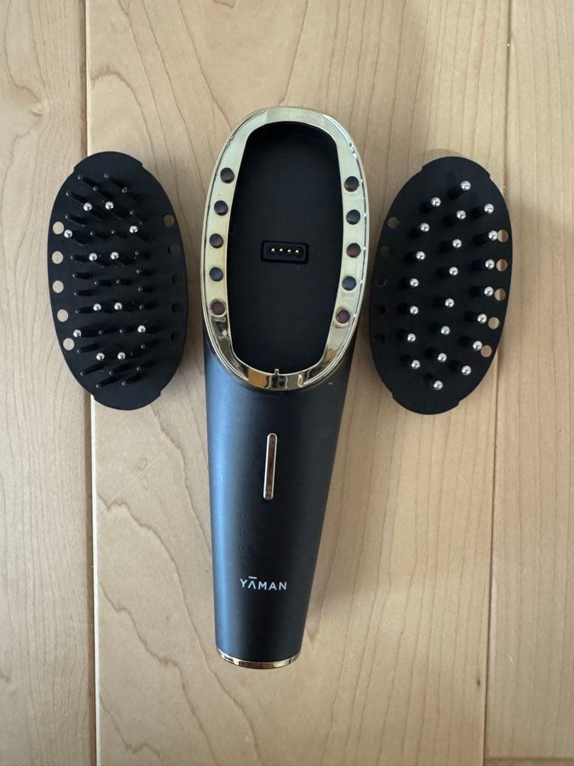 YAMAN スカルプブラシ ブラック 充電器付き&メソスタイルゲルプレミア付き