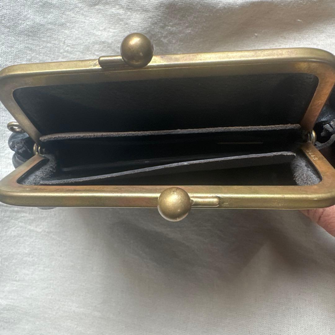 美品　N25がま口ウォレット（中）