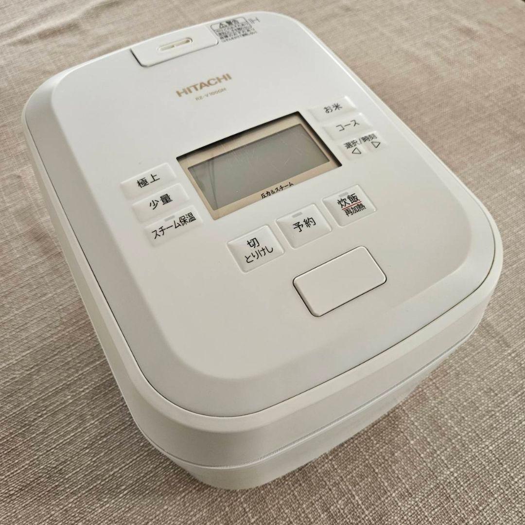 沸騰鉄釜 ふっくら御膳 RZ-V100GM(W)[フロストホワイト