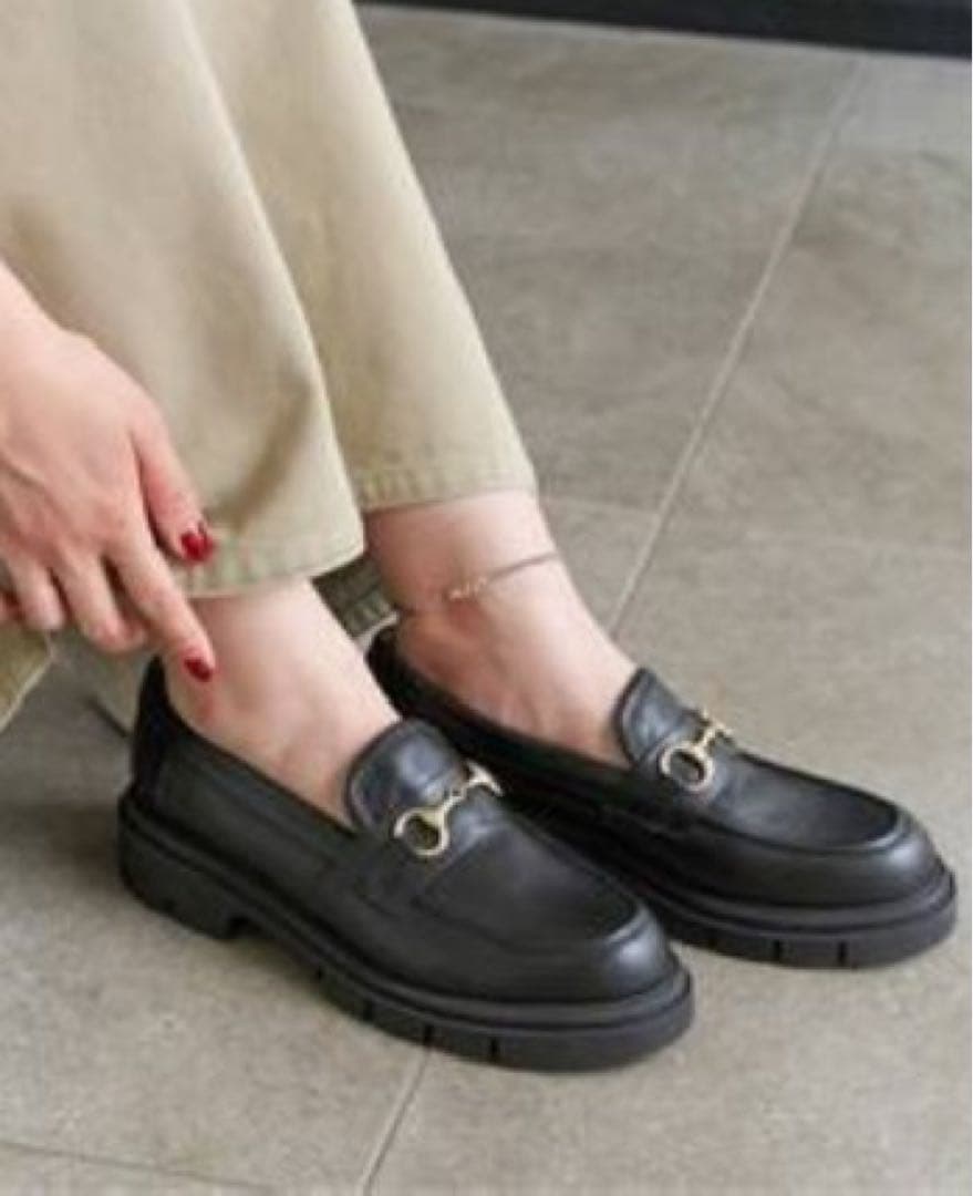 スピック&スパン コルサローマ ノーヴェビットローファーOLGA1821 38