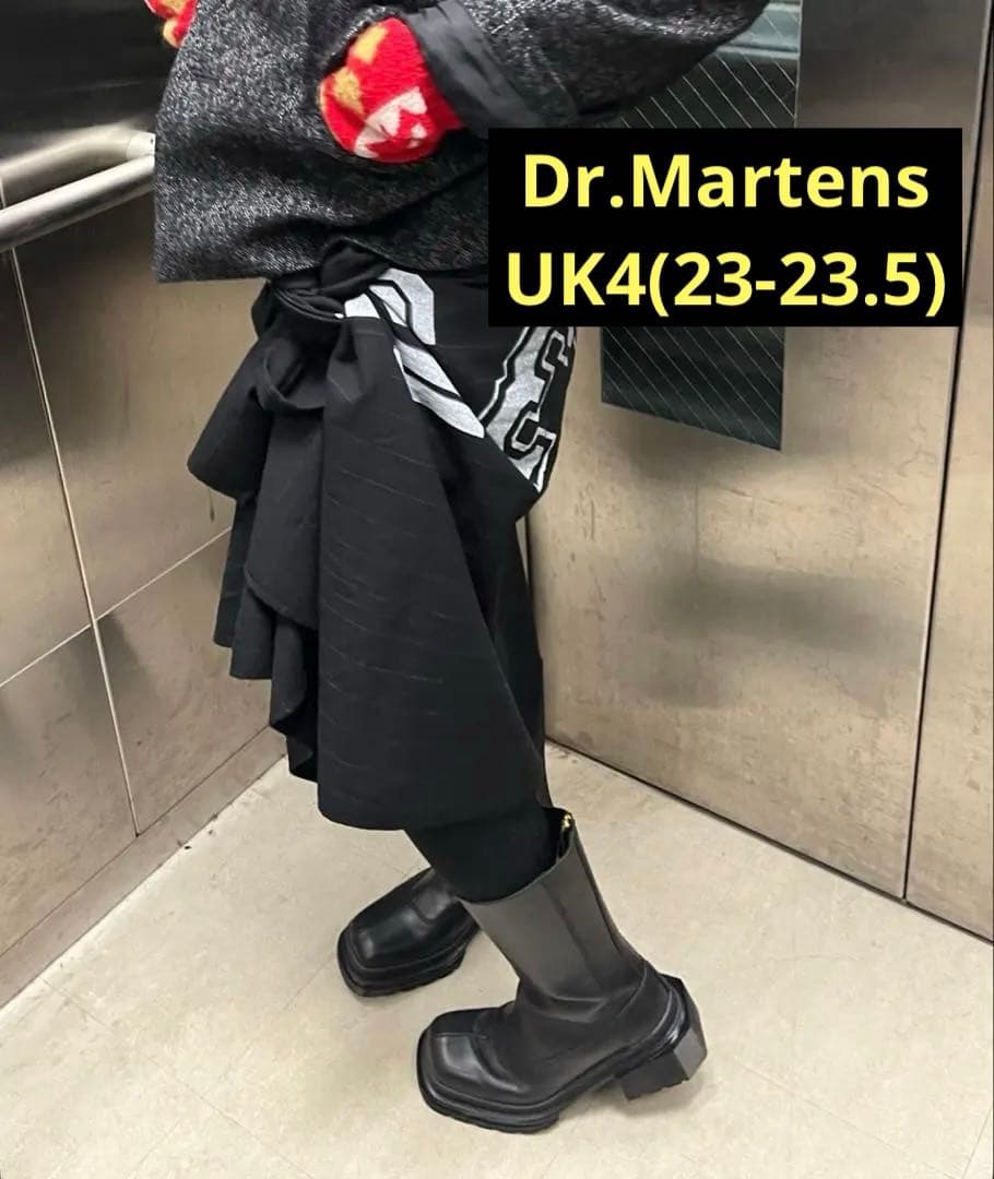 ❗️最終価格❗️Dr. Martens スクエアトゥ23.5cm