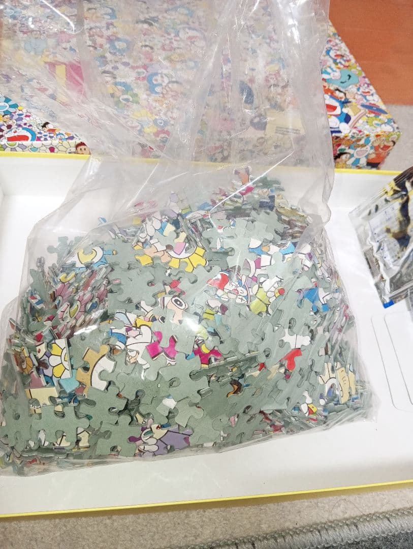 ドラえもん展 ジグソーパズル 1000P 村上隆 ※(のり無し・箱に薄い傷)