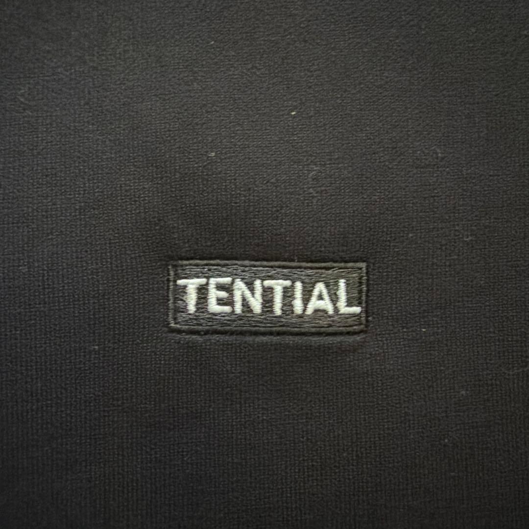 TENTIAL クルーネックプルオーバー ブラック スウェット L