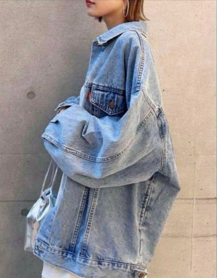 空海　Ungrid ビッグシルエットデニムジャケット