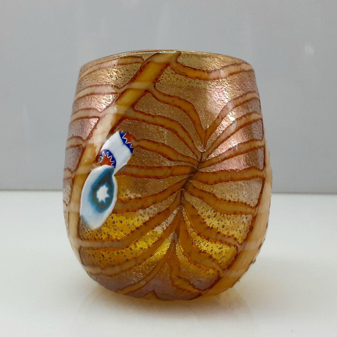 MURANO ムラノ ポイント ミルフィオリ グラス