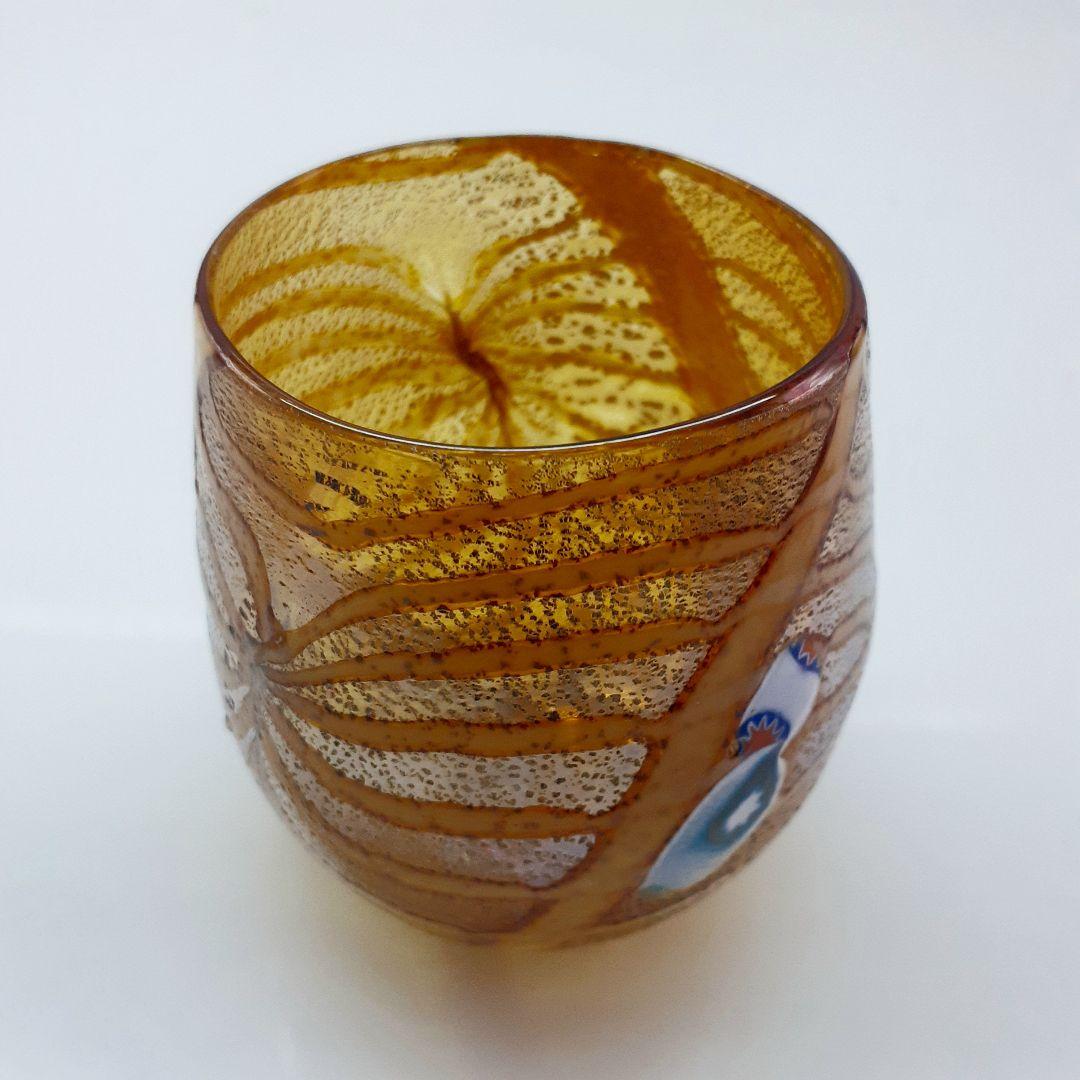 MURANO ムラノ ポイント ミルフィオリ グラス