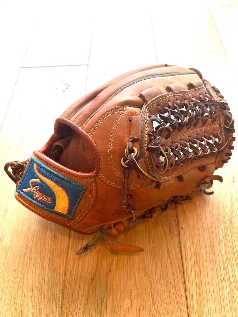 【使用少】スラッガー 硬式 内野手用 廃盤ラベル KSG-L7