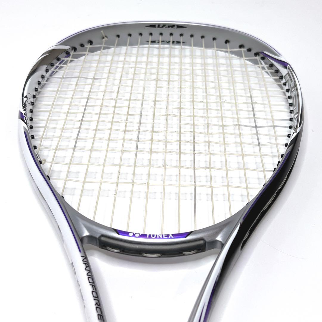 【未使用級】 YONEX NANOFORCE 8V REV テニスラケット 紫