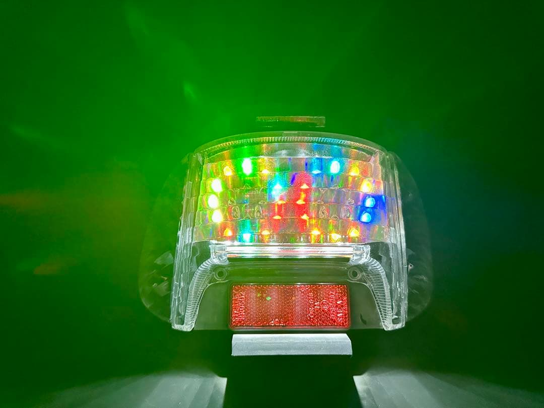 ZX af34 af35 RGB ◎◎ テール ランプLED レインボ —