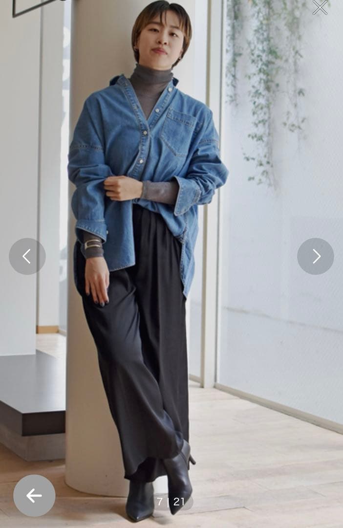 新品未使用本革レザー ショートブーツ 黒　23cm 定価¥28600