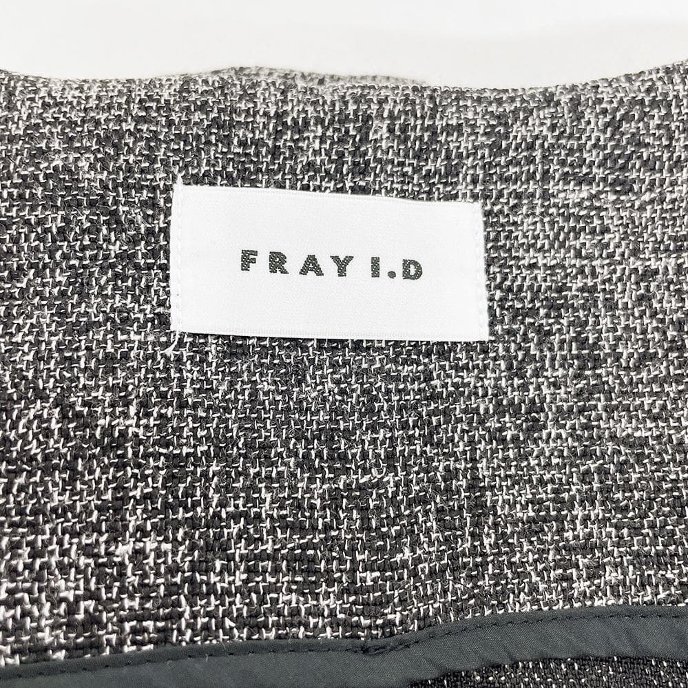 完売品 FRAY I.D コンパクトベスト ジレ サイズ1 ベルト付 雑誌掲載