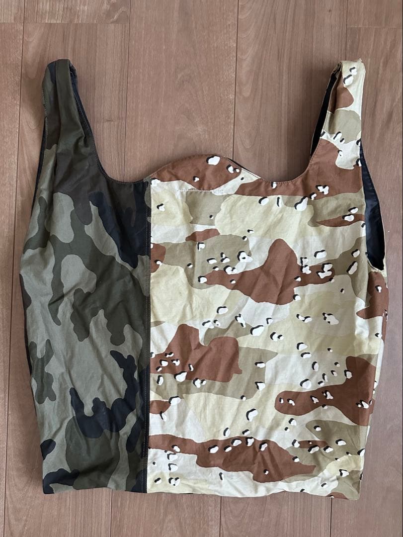 MM6 エムエムシックス カモフラ迷彩 ドッキング トート ショッピング バッグ