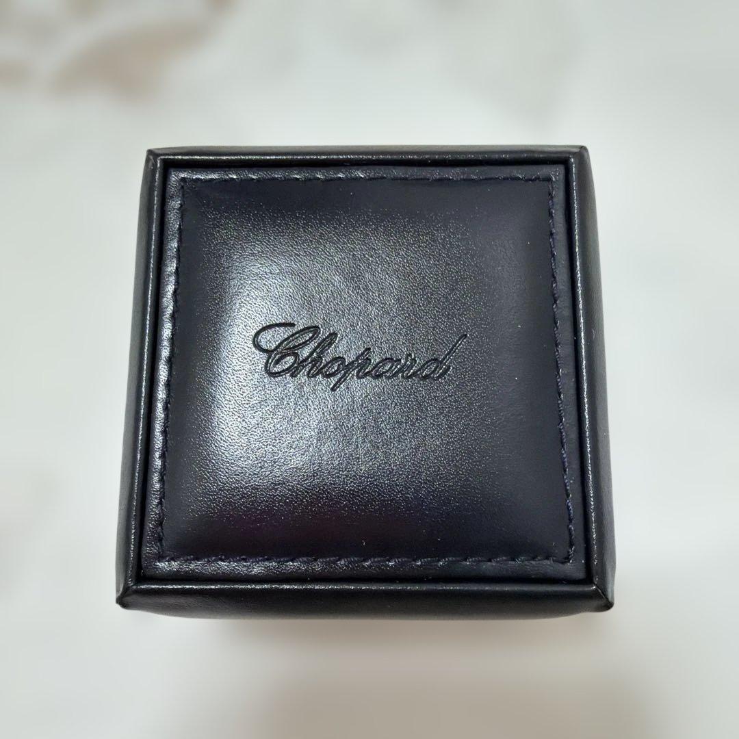 ヴァンクリーフ緑スエードバンド 時計ケース ショパール指輪と時計ケース空き箱