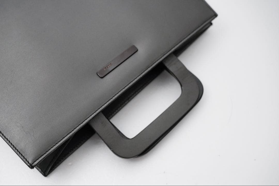 バッグ GUCCI GRAY Leather Square BAG TOMFORD