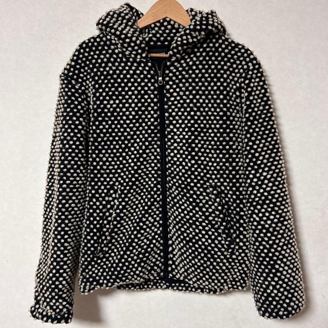 ツモリチサト　ぽこぽこドット　パーカー　アウター　2 M レディース　コート