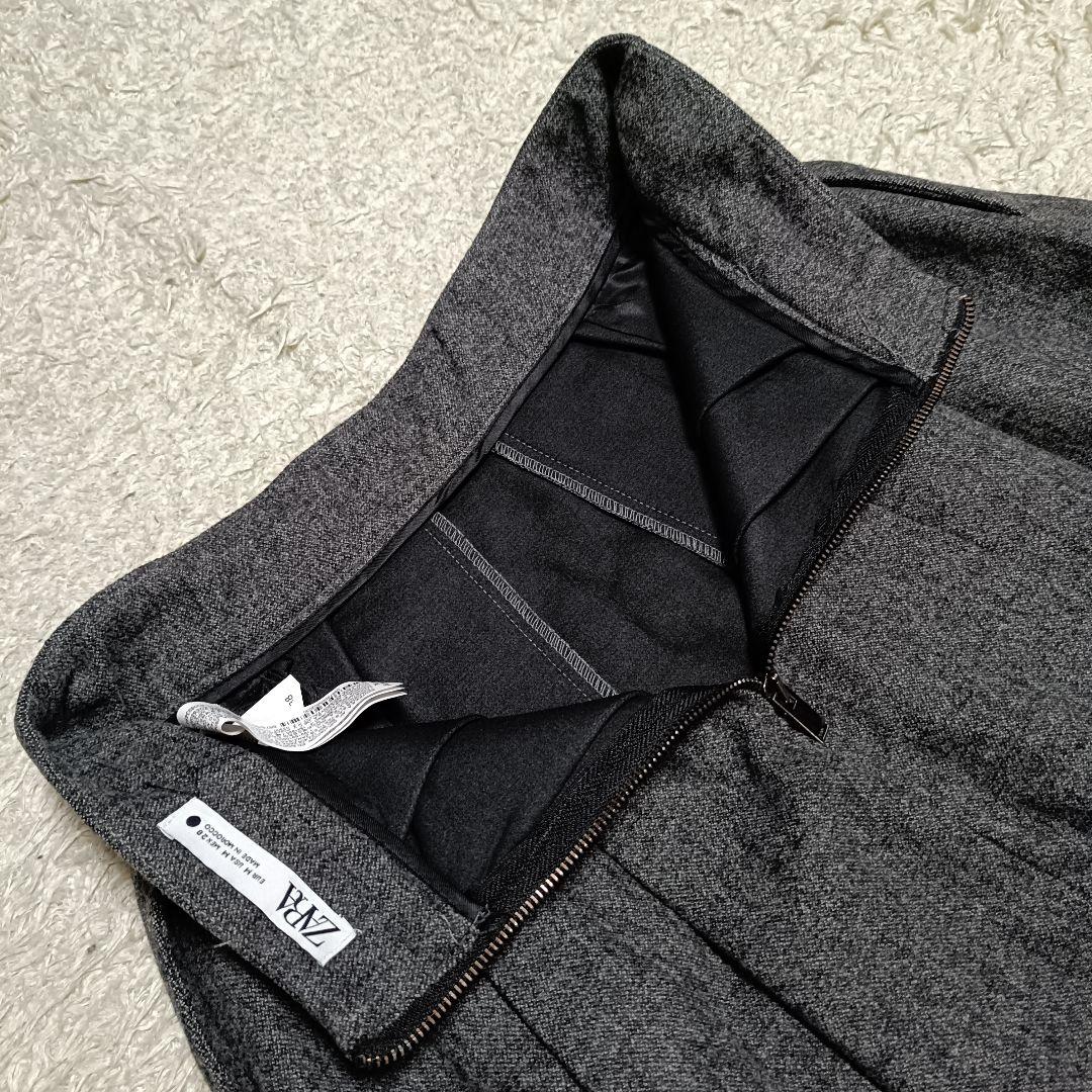 完売品＊ザラ ZARA ZWコレクション ウールブレンドブレザー ミディスカート