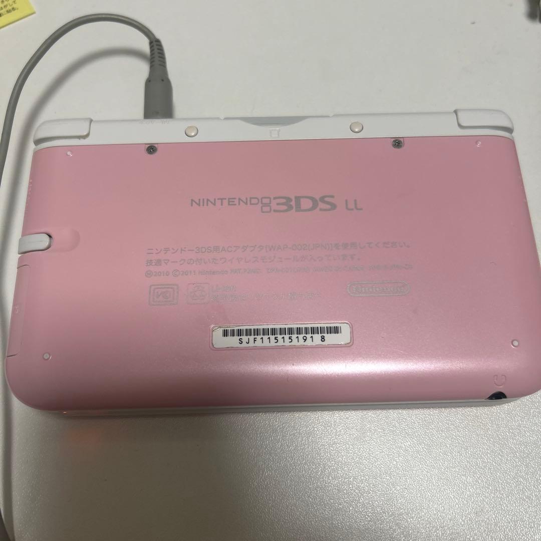 Nintendo 3ds LL ピンク×ホワイト 専用