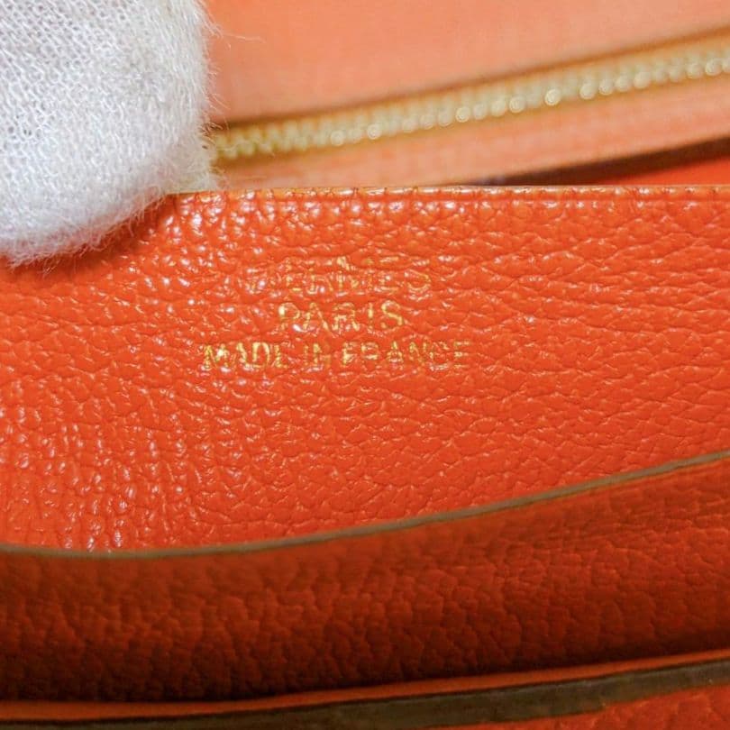HERMES エルメス ベアン 長財布 三つ折り デュプリ ヴォーエプソン