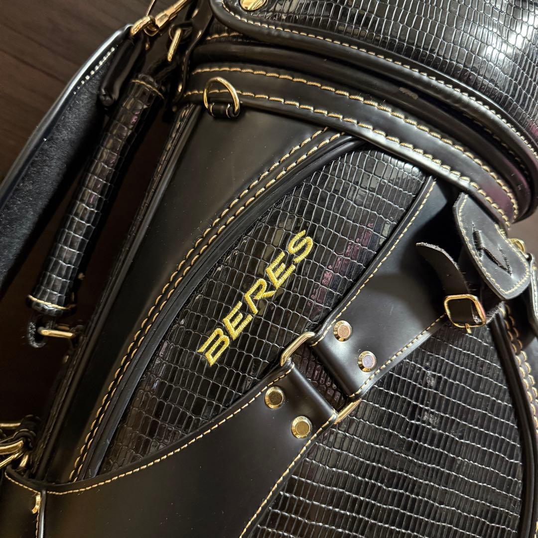HONMA BERES クロコダイル風 キャディバッグ ゴルフバッグ