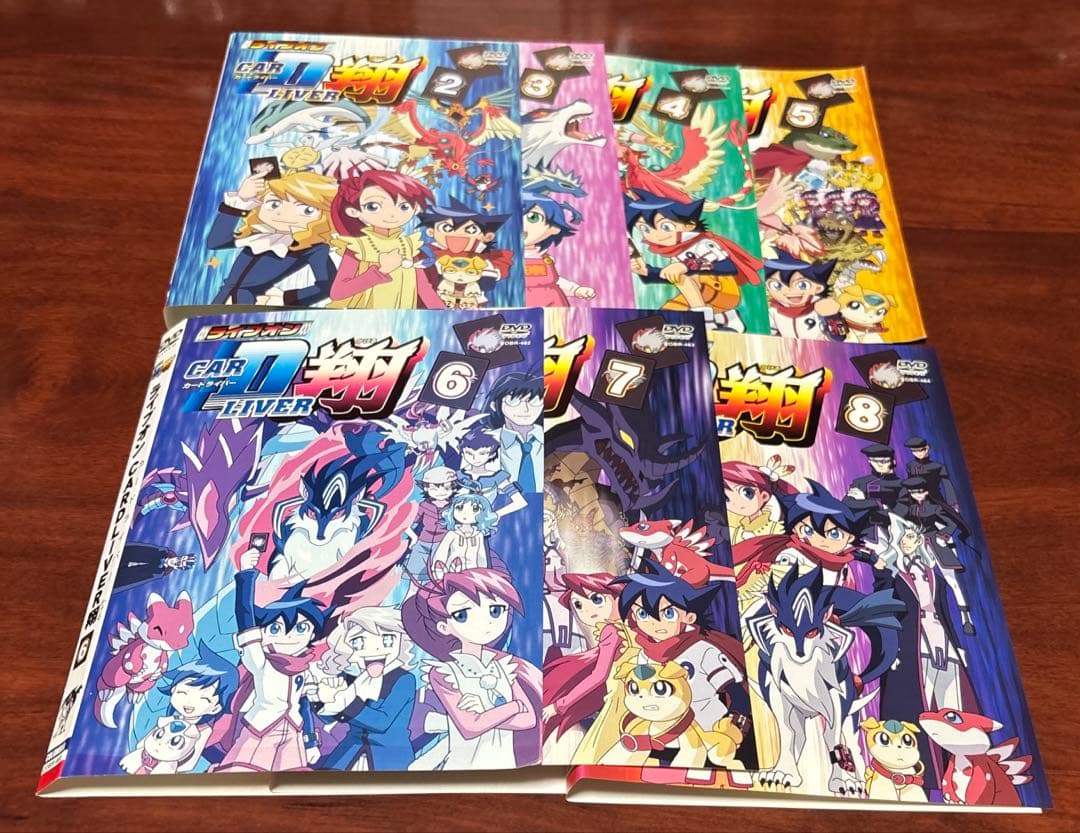 ライブオンカードライバー翔 vol.2〜8 dvd