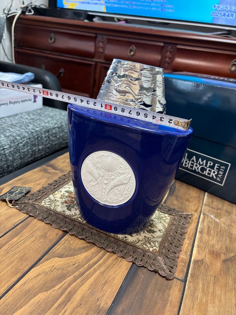 ランプベルジェのフォーチュンフィッシュ、定価27万円です。こちらは元箱有りです