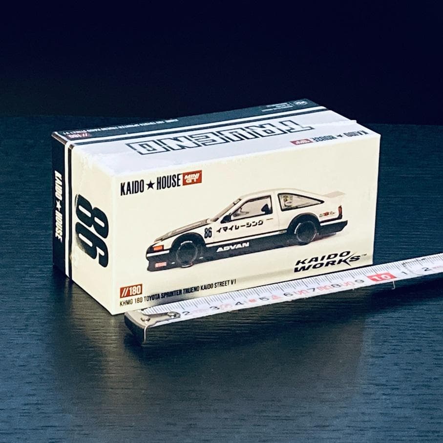 【ふわふわ】1/64 橙ケンメリ & 銀ハコスカ & 白黒トレノ