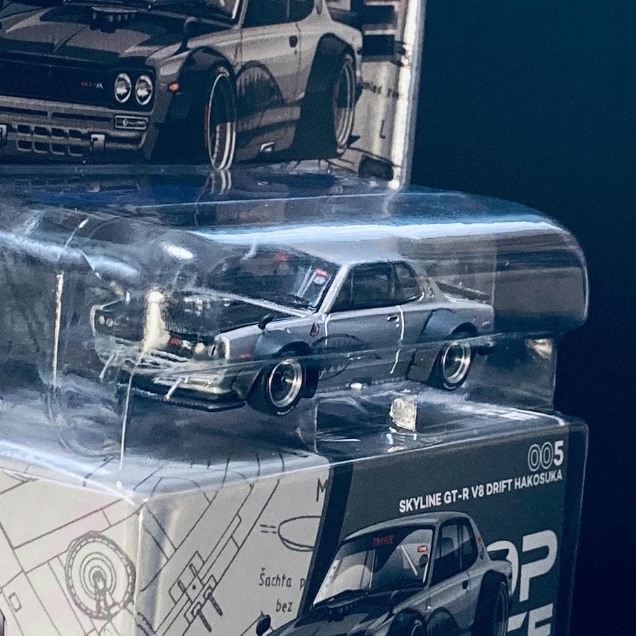 【ふわふわ】1/64 橙ケンメリ & 銀ハコスカ & 白黒トレノ