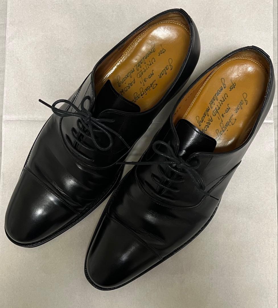 Jalan Sriwijaya ストレートチップ　ブラック　42約27 cm